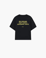 Schwarz/Butter Yellow