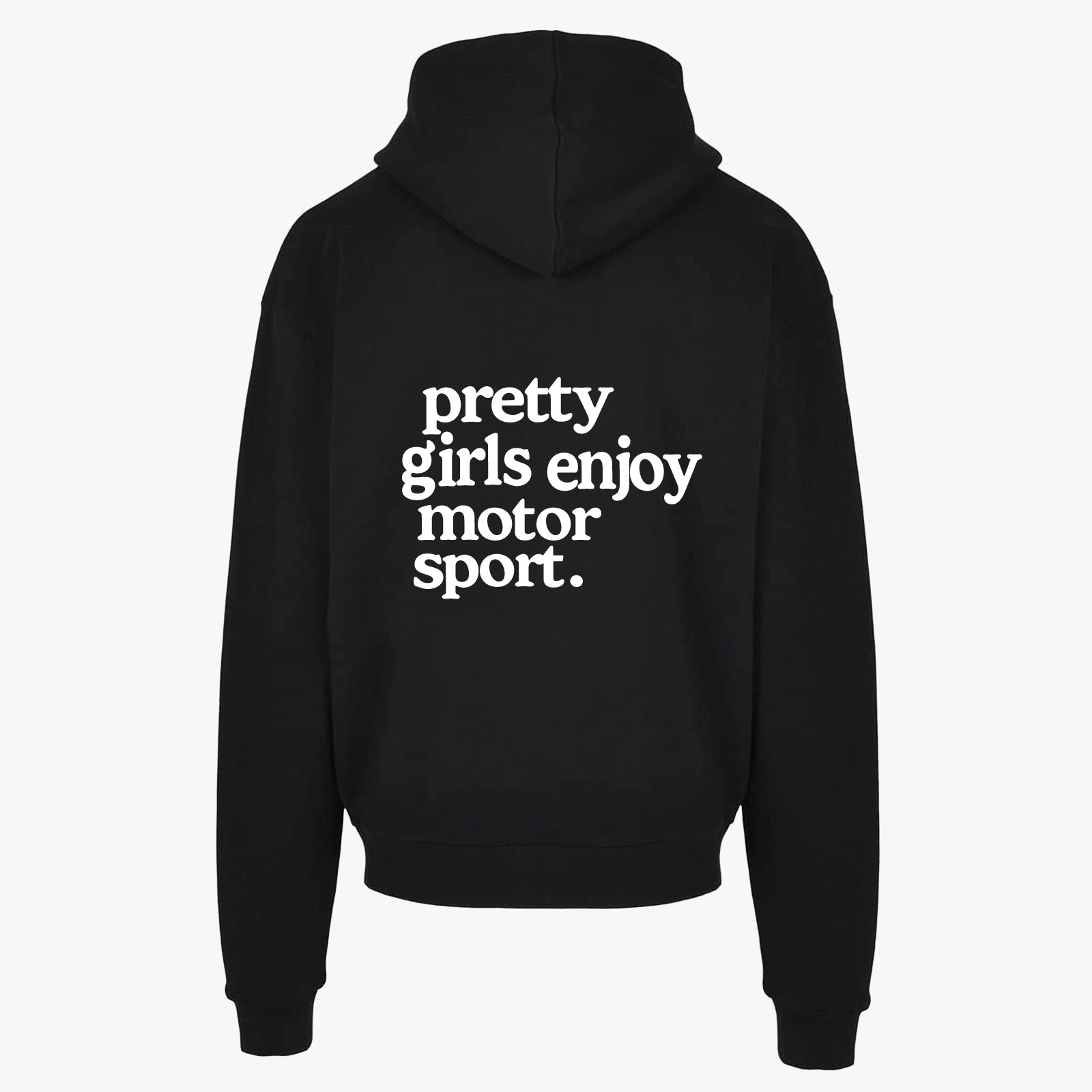 pretty girls enjoy motorsport hoodie