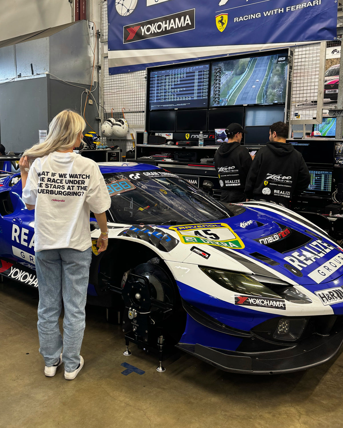 nuerburgring stars tee