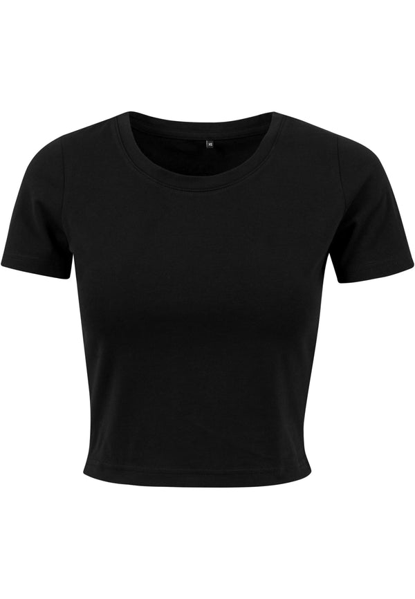 blank cropped tee