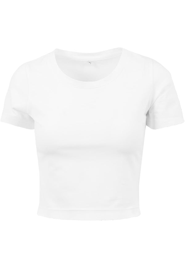 blank cropped tee