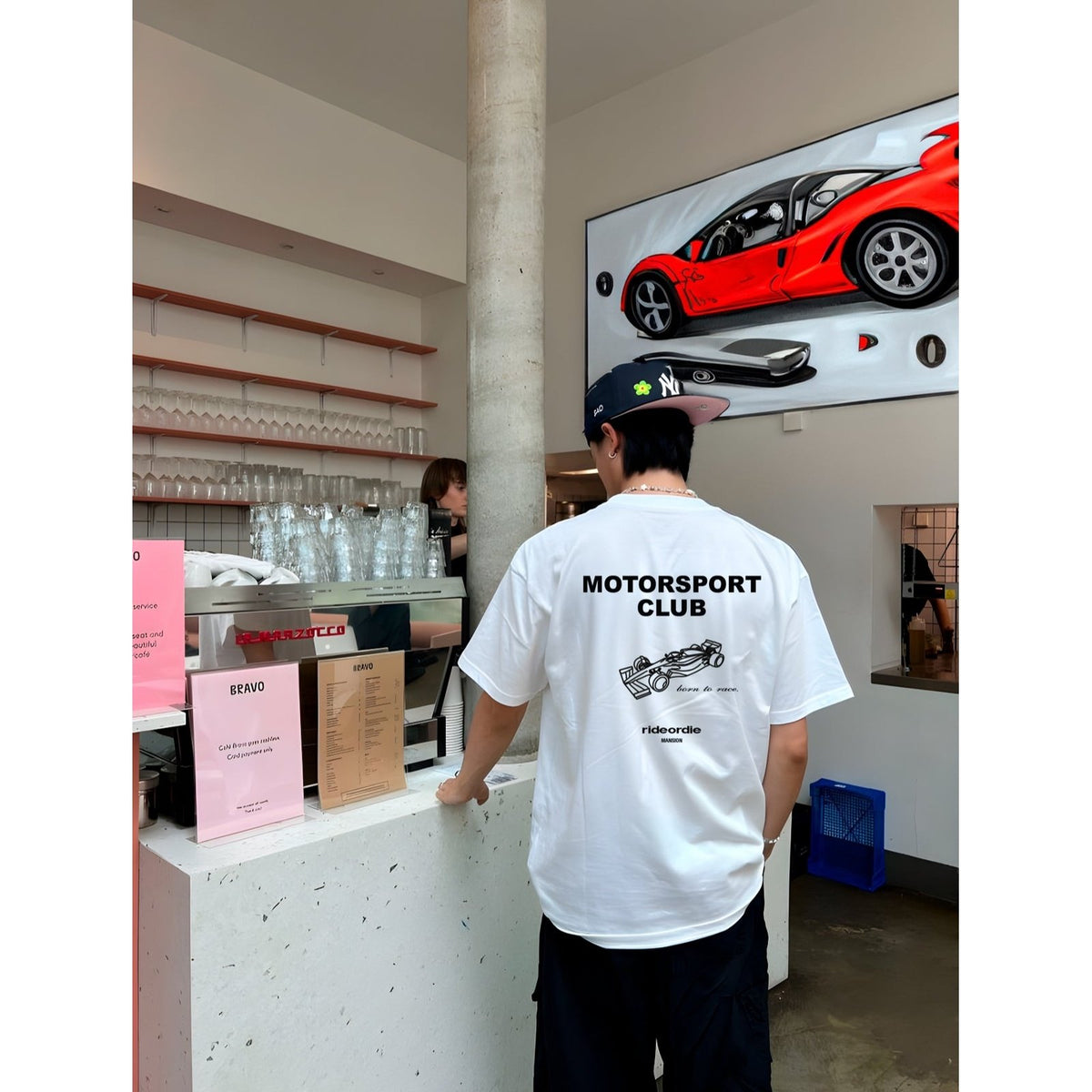 motorsports club t-shirt