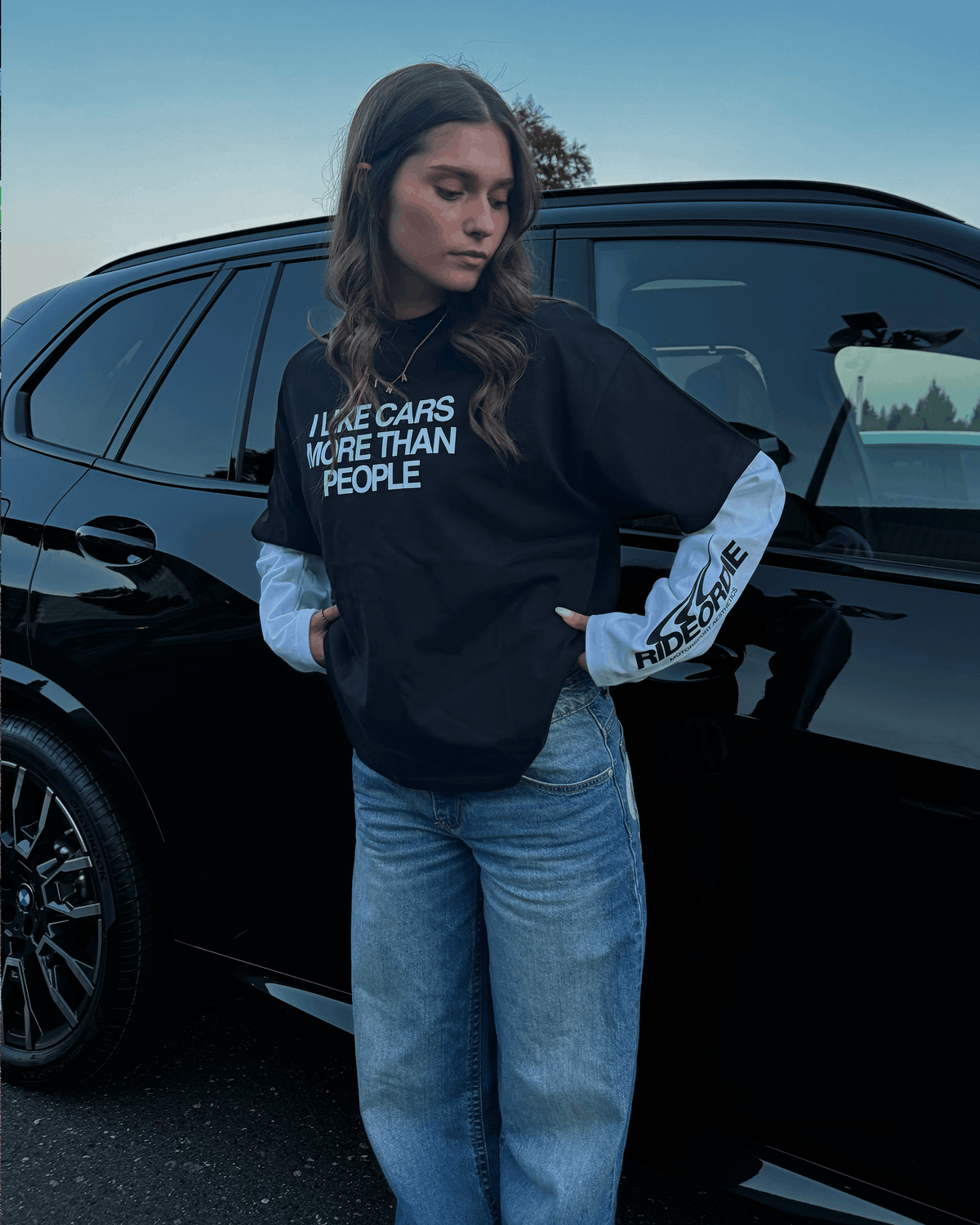 I like cars more than people tee