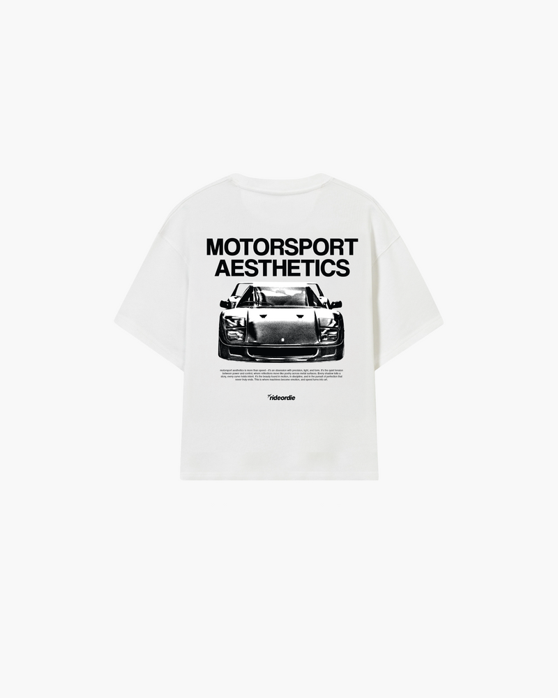 F40 motorsport aesthetics tee black