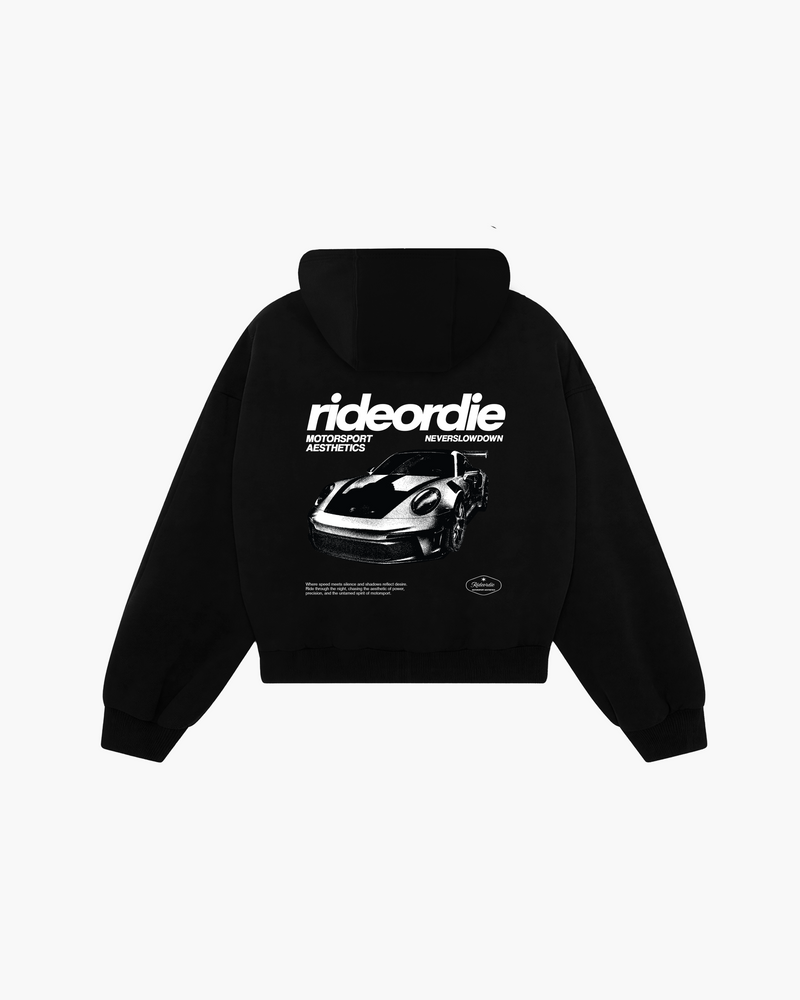 porsche hoodie black