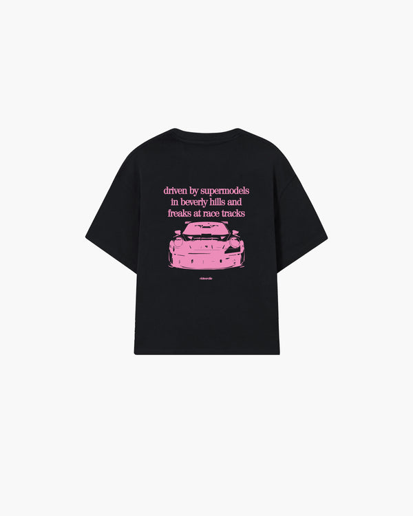 porsche tee white rosa
