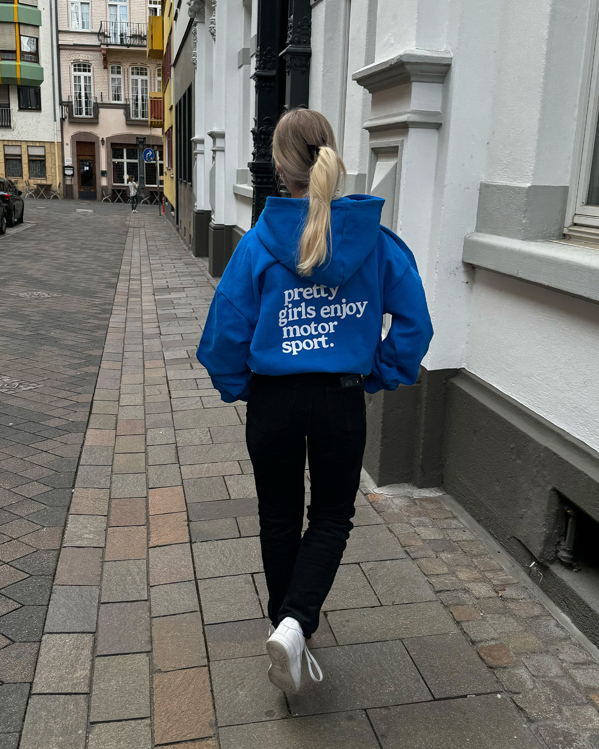 pretty girls enjoy motorsport hoodie 460gsm