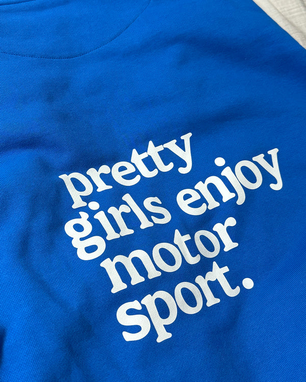 pretty girls enjoy motorsport hoodie 460gsm
