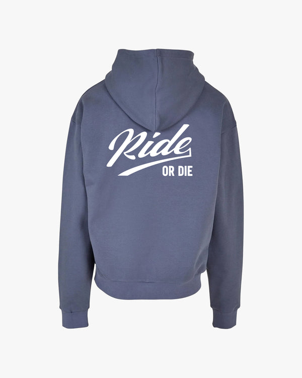 ride or die calligraphy hoodie