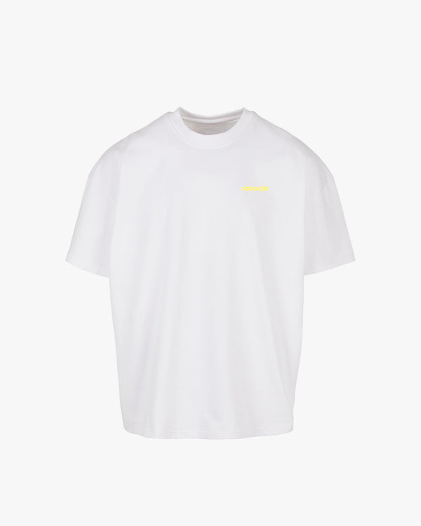 porsche tee white rosa
