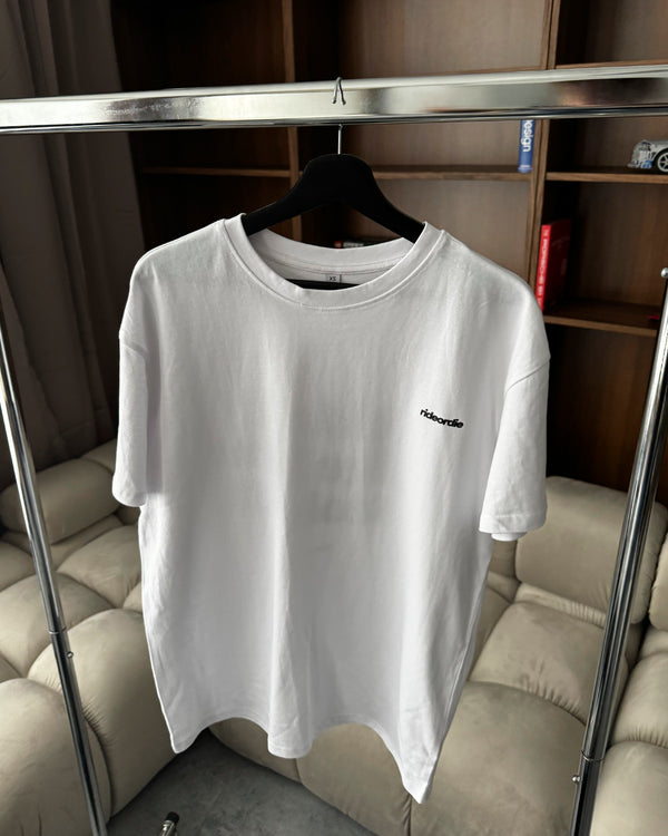 ride it like you stole it tee white black