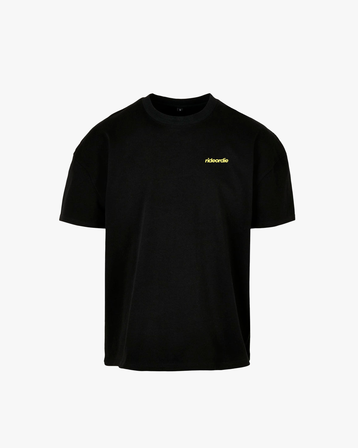 porsche tee black butter yellow