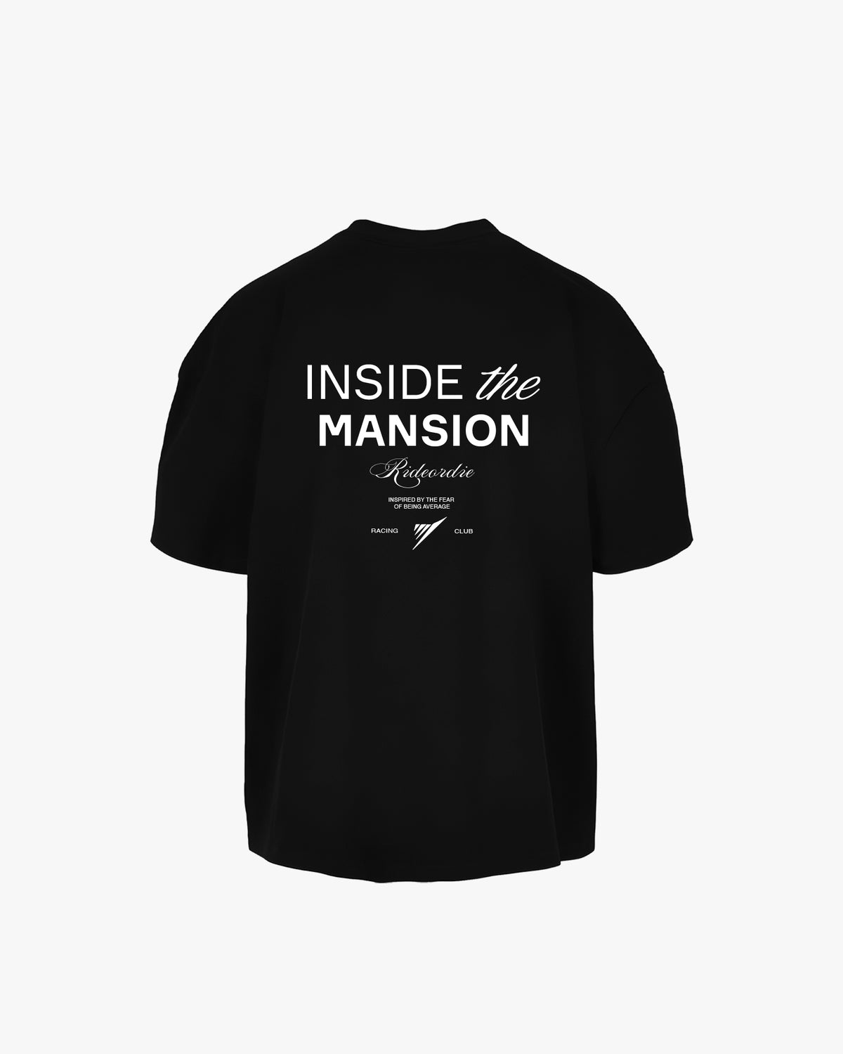 inside the mansion oversized t-shirt