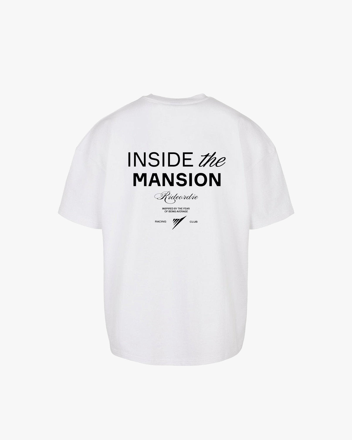 inside the mansion oversized t-shirt