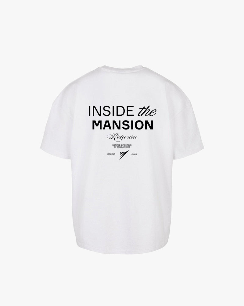 inside the mansion oversized t-shirt