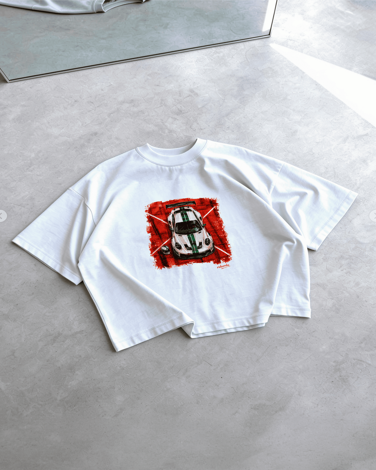 porsche art tee