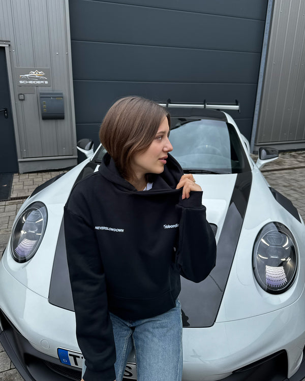 porsche hoodie black