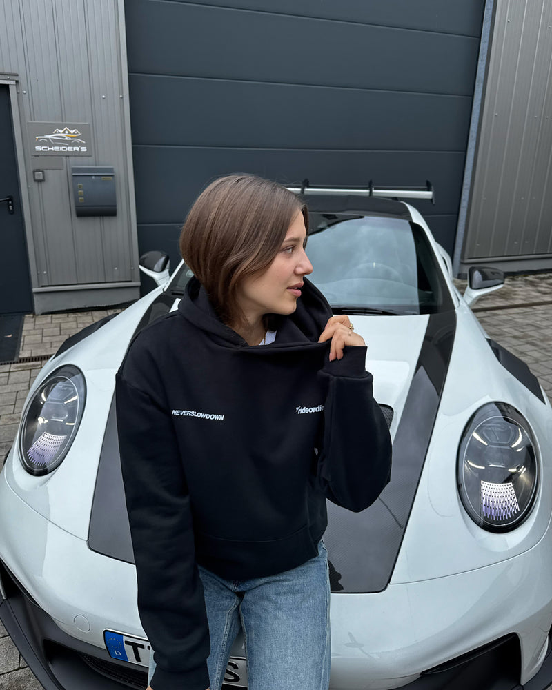 porsche hoodie black