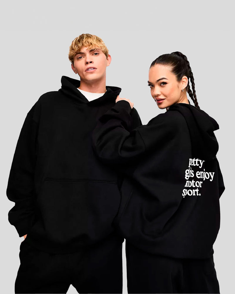 pretty girls enjoy motorsport hoodie 330gsm