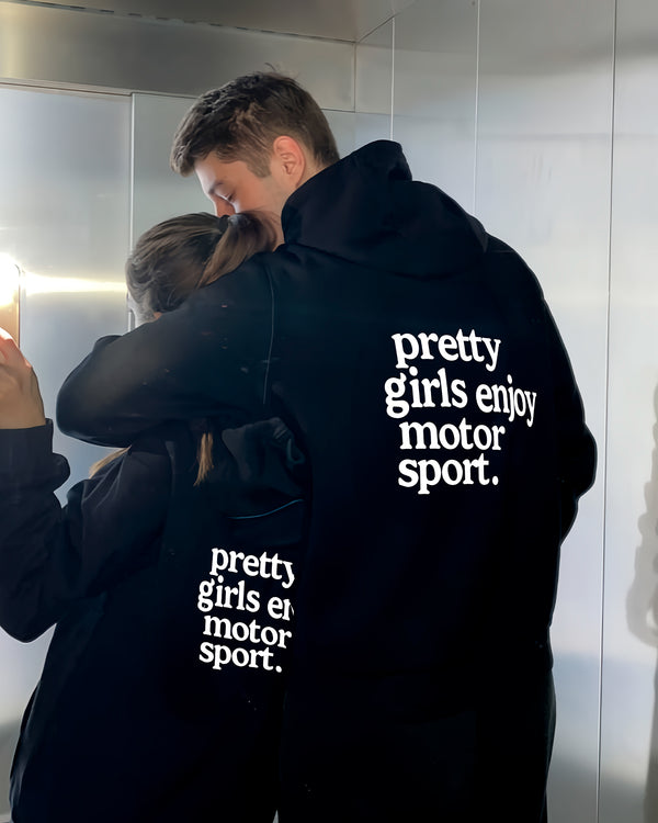 pretty girls enjoy motorsport hoodie 330gsm