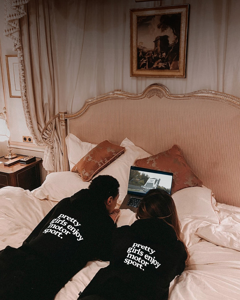 pretty girls enjoy motorsport hoodie 330gsm