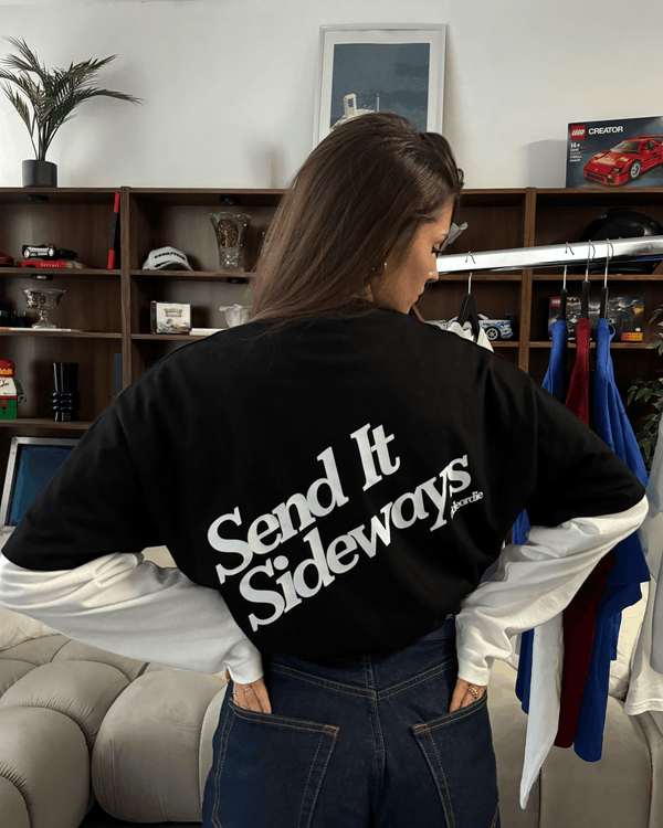 send it sideways tee