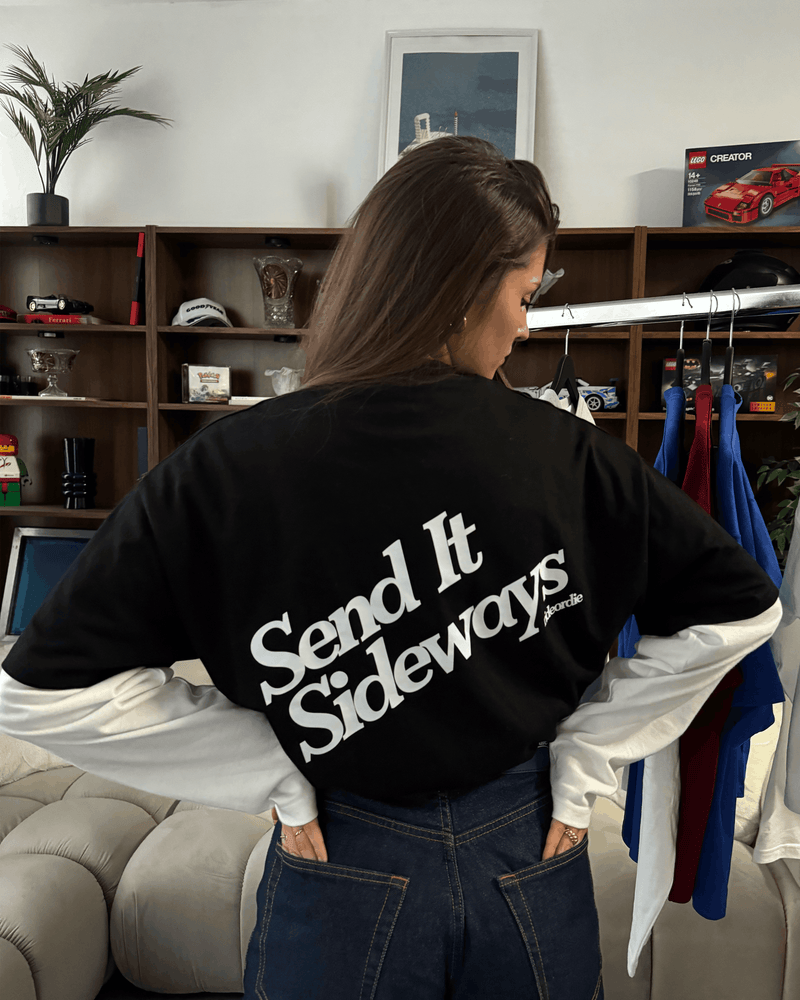 send it sideways tee