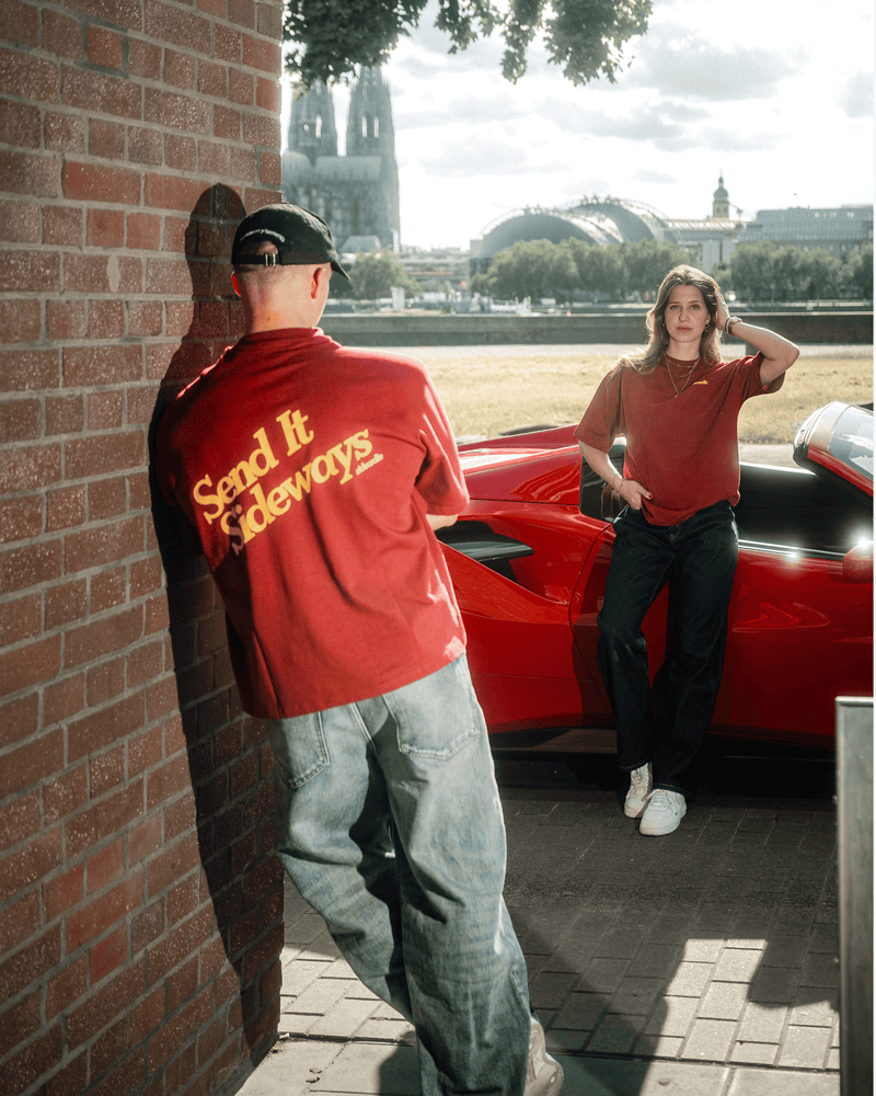 send it sideways tee