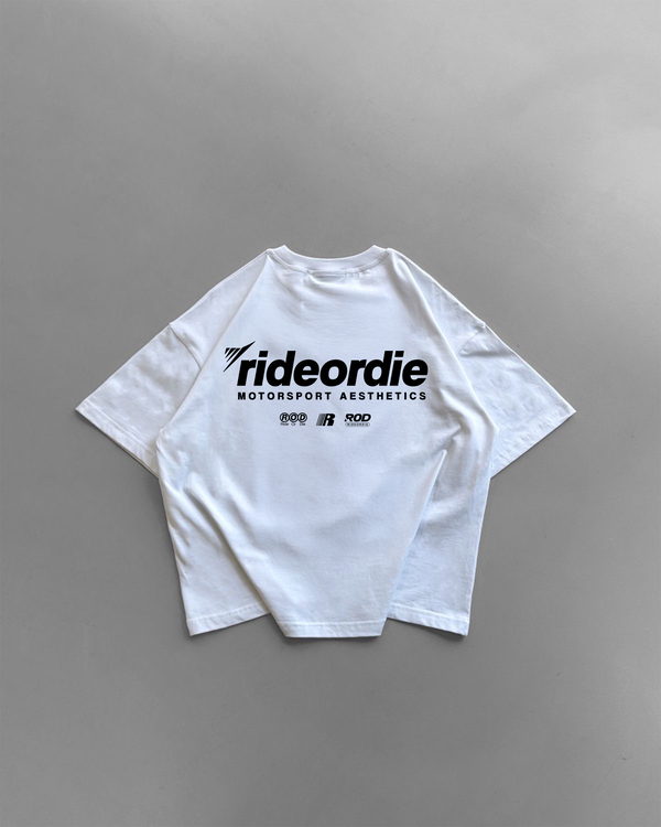 motorsport aesthetics tee black yellow