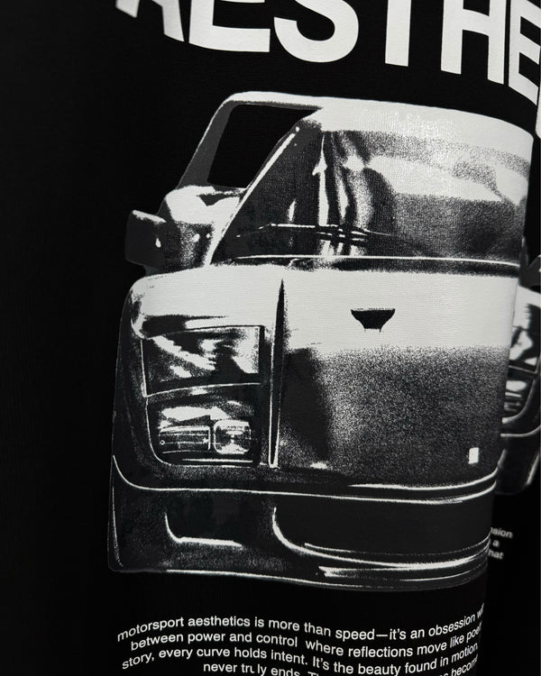 F40 motorsport aesthetics tee white