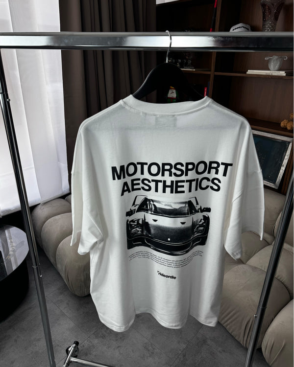 F40 motorsport aesthetics tee white