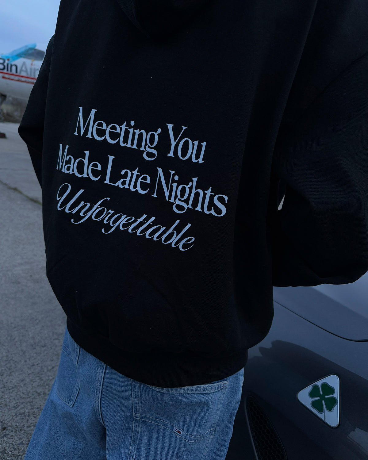 unforgettable late nights hoodie
