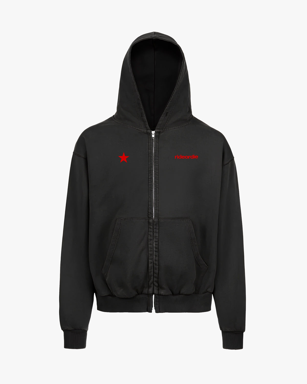 we don't pray for love zip hoodie